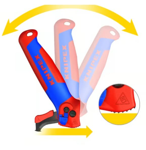 KNIPEX avisoleringskniv med glidsko 1650145SB