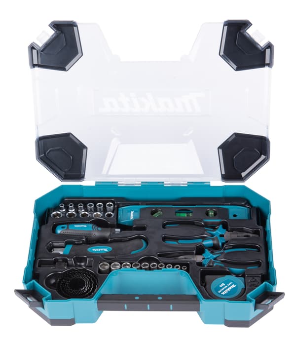 Makita bits- og borbitsæt 200 dele i plastkuffert E-22610