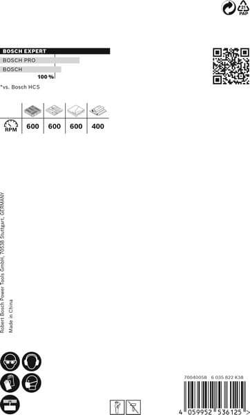 Bosch EXPERT reikäsaha Construction Material 60 mm