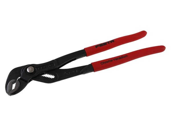 FESTA polygriptång CrV 300 mm med knapp, 0–40 mm