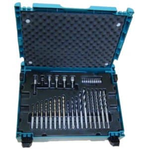 Makita SDS-Plus bits- och borrset 65 delar i Makpac, B-69478