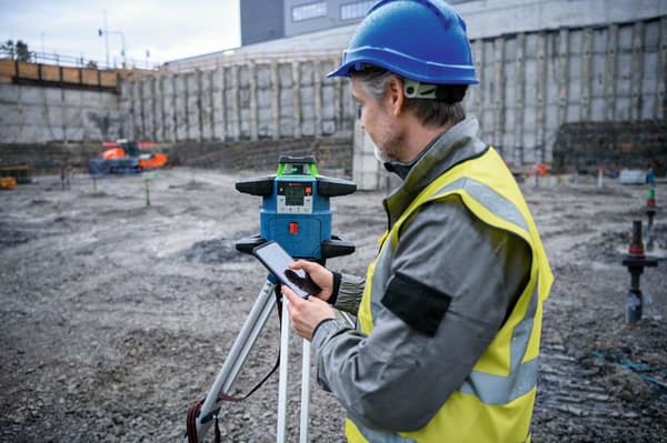 Bosch GRL 650 CHVG Professional vihreä pyörivä laser Bluetoothilla
