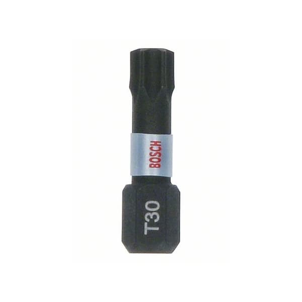 BOSCH Impact T30 bitsæt 25 mm, 25 dele, Tic Tac 2607002807