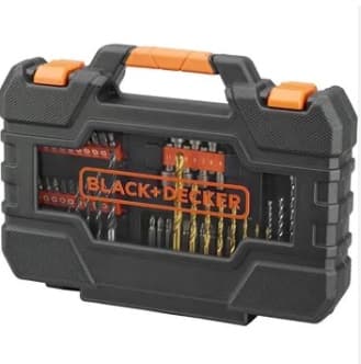 BLACK+DECKER 76-delars borr- och bitsats A7231