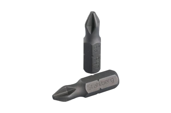 LEVIOR STAHLBERG PH2-bit 25 mm S2, 2-pack, 1/4"
