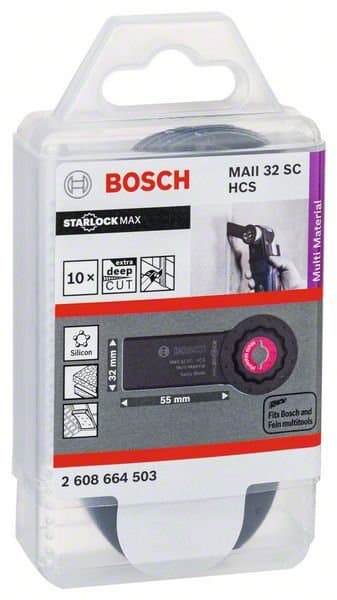 Bosch StarlockMax MAII 32 SC savklinge, 32 x 55 mm