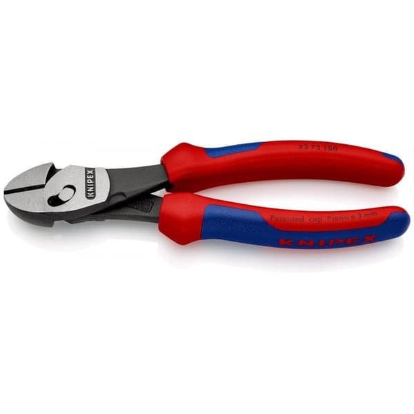 KNIPEX TwinForce sidavbitare med hög utväxling 180 mm