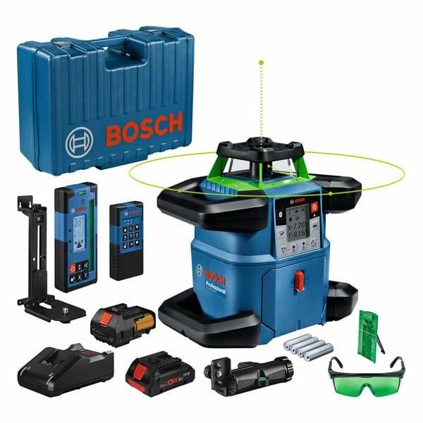 Bosch GRL 650 CHVG Professional vihreä pyörivä laser Bluetoothilla