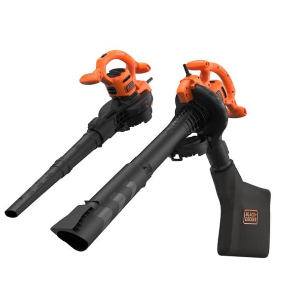 BLACK+DECKER 3-i-1 løvblæser, løvsuger og kompostkværn BEBLV260