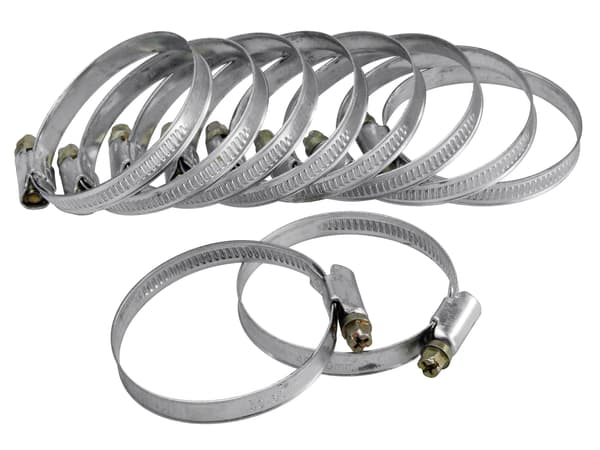 EXTOL CRAFT Slangklämmor, 10 st, 32–50 mm