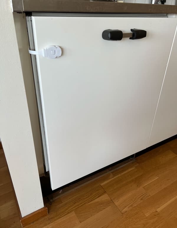 Multilås Flatside Clippasafe vit