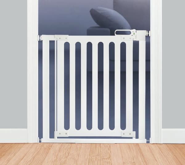 Spennegrind SafetyGate Leon HomeSafety tre 76-96 cm