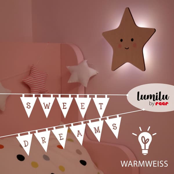 Nattlampe Silhouette Light Lumilu, REER
