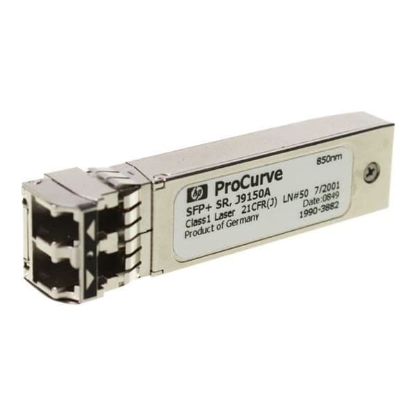 SFP+ transmitter modul HP J9150A - 10GBase-SR - LC/UPC multimode - op til 300 m- REFURBISHED