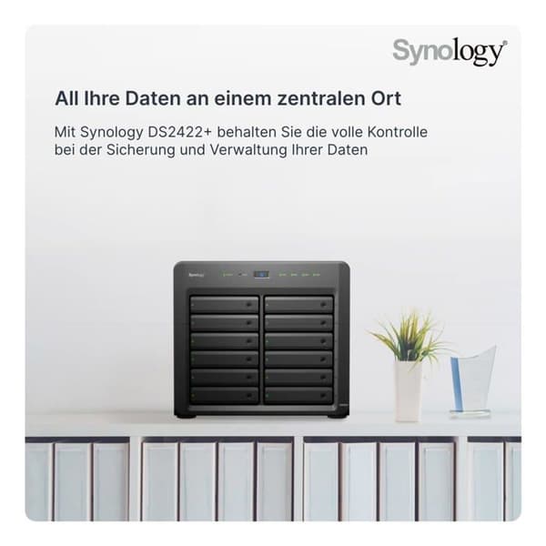 Synology DS2422+ Lagringssystemer