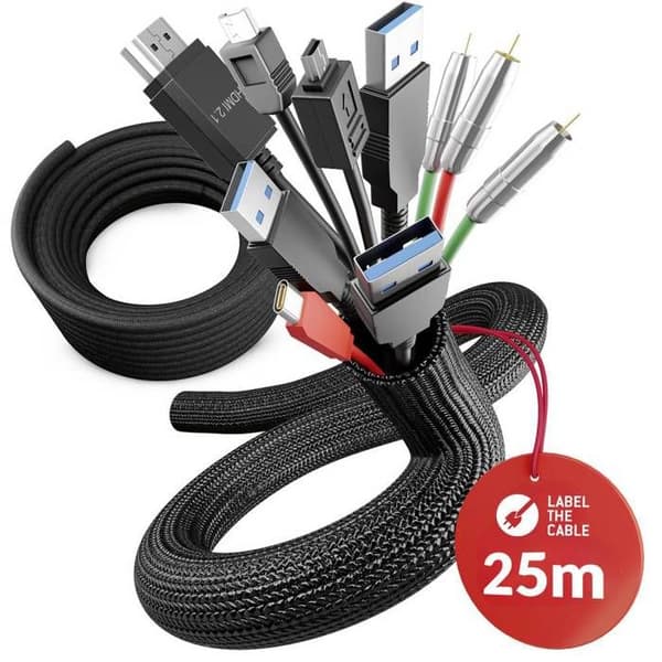 Kabelstrømpe Label the Cable PRO 5110 sort
