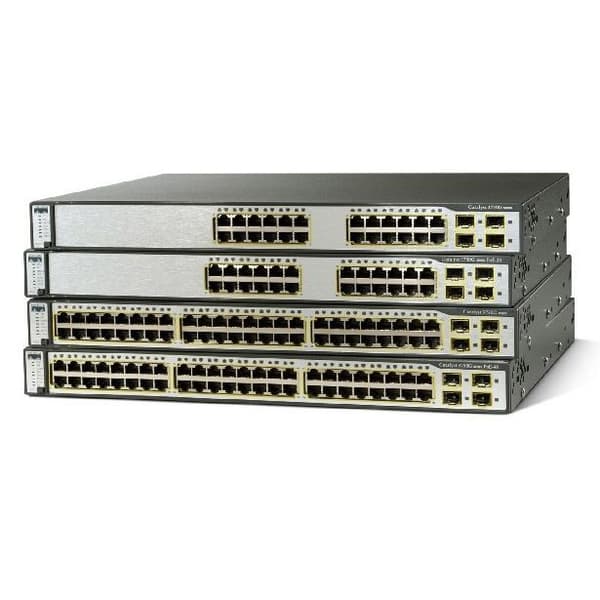 Switch Cisco CATALYST 3750 12SFP - Flow control - Layer 3 switching - Gigabit Ethernet