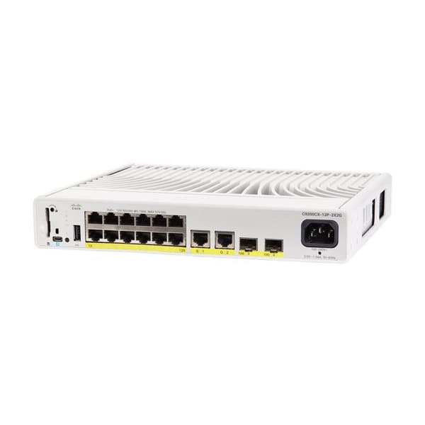 Cisco C9200CX-12P-2X2G-E Kytkimet- REFURBISHED