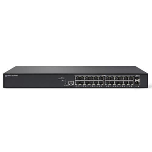 Switch LANCOM SYSTEMS GS-3126XP Administreret L3 Gigabit Ethernet (10-100-1000) Sort 1