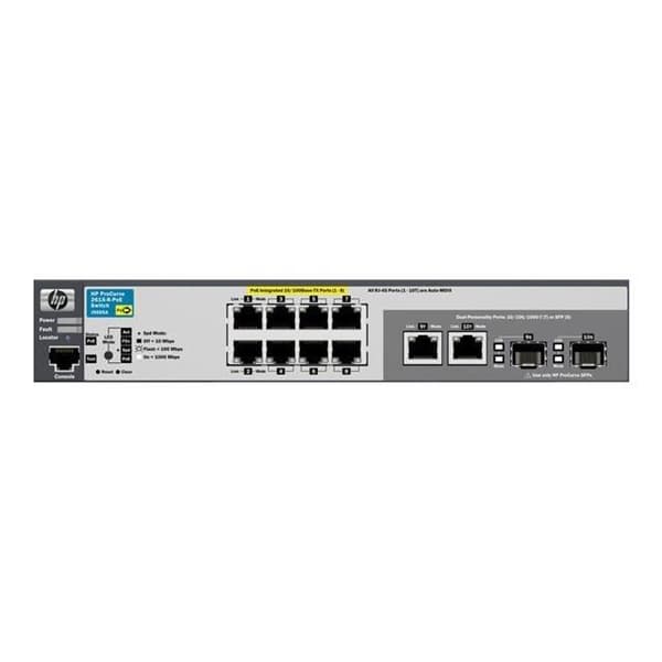 HP E2615-8-PoE-kytkin- REFURBISHED