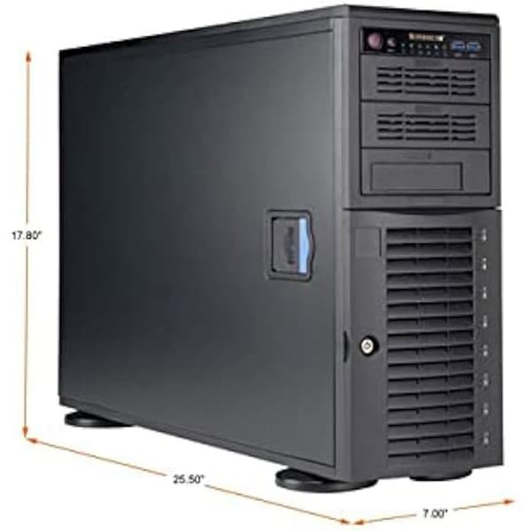 Supermicro CSE-743AC-1K26B-SQ Server Torn