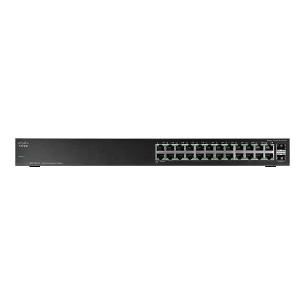 Cisco SG100-24 24-port Gigabit-switch- REFURBISHED