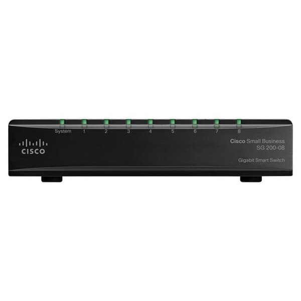 Cisco SLM2008T 8-port Gigabit Smart Switch