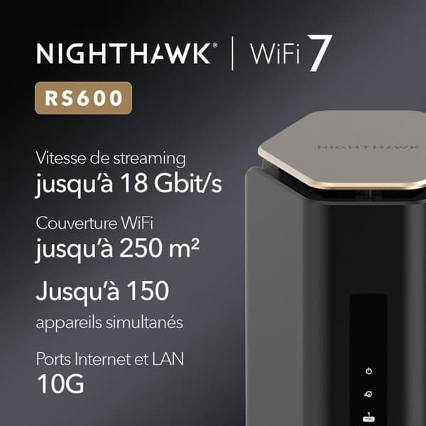 NETGEAR 3PT Nighthawk Wi-Fi 7