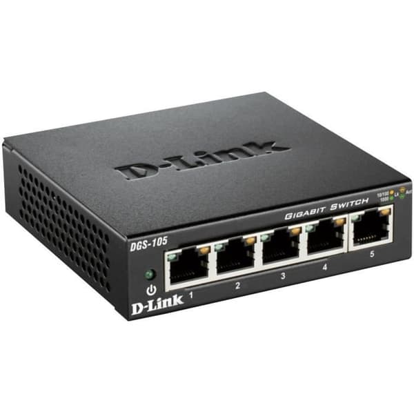 DLINK - DGS105 Switch 5 portar Gigabit