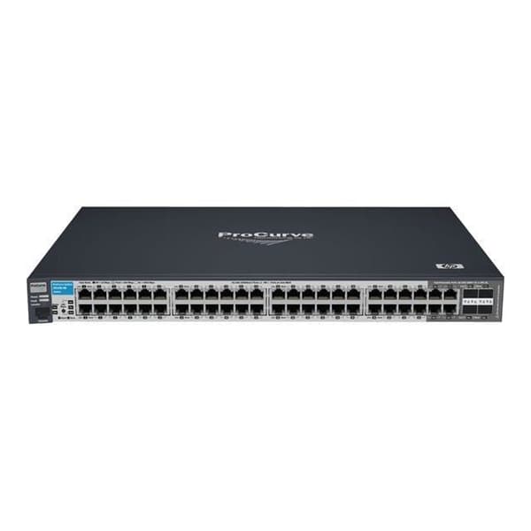 HP E2510-48G Switch - 48 portar - Managed - Gigabit Ethernet - Flödeskontroll