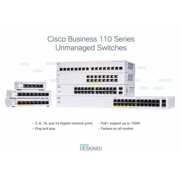 Cisco CBS110-8T-D-EU