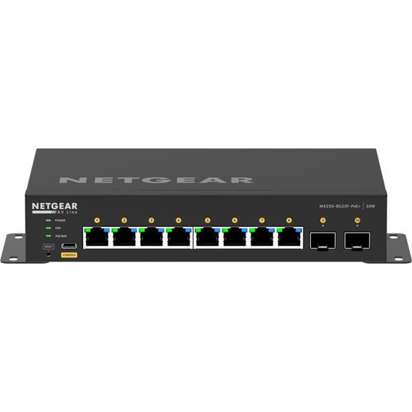 Netgear GSM4210PX-100EUS Kytkimet