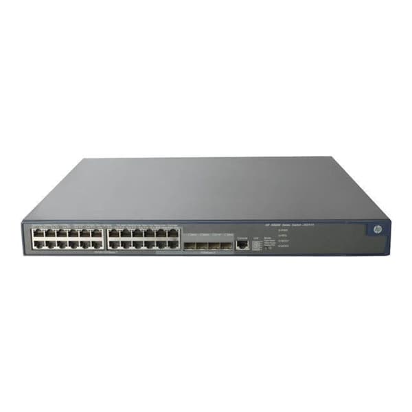 HP 5500-24G-PoE+ EI Switch med 2 interface slots…