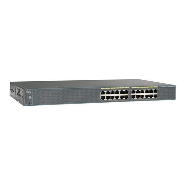 Cisco Catalyst 2960-24-S switch - 24 porte - Administreret - Rackmonterbar- REFURBISHED