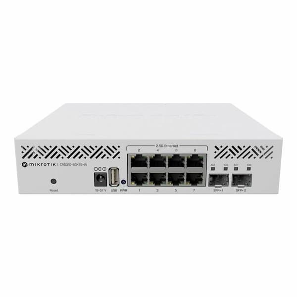 Mikrotik CRS310-8G+2S+IN Switchar