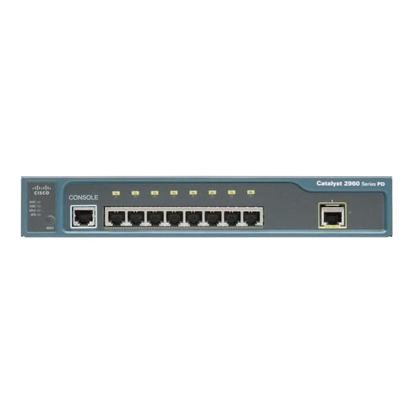 Cisco Catalyst 2960-8TT-L Switch 8 porte + 1 port