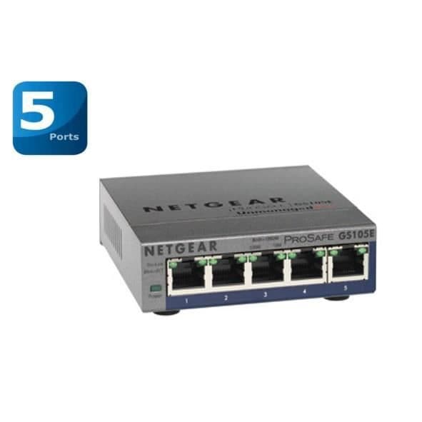 Netgear SWT GS105E netværksswitch