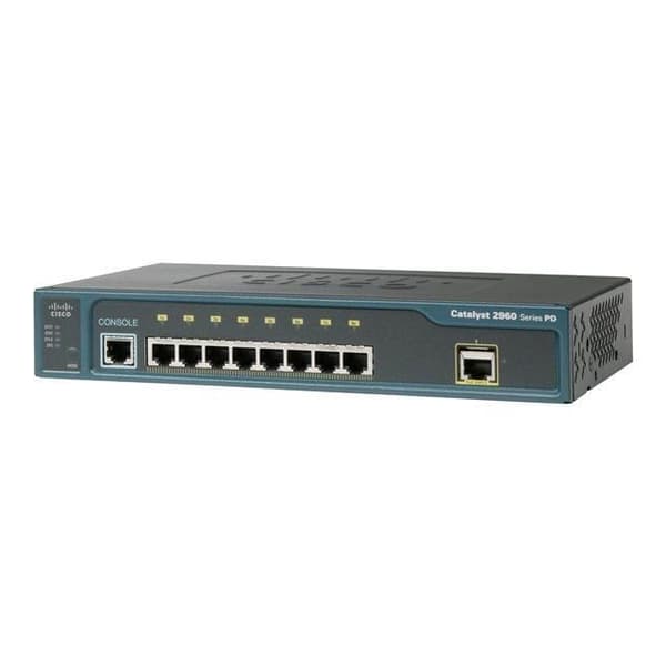 Cisco Catalyst 2960-8TT-L Switch 8 porte + 1 port