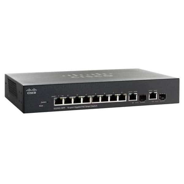 Cisco SG200-10FP-UK Kytkimet- REFURBISHED