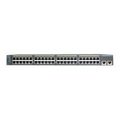 Cisco Catalyst 2960-48TT Switch - Administreret - 48 porte - Sort- REFURBISHED