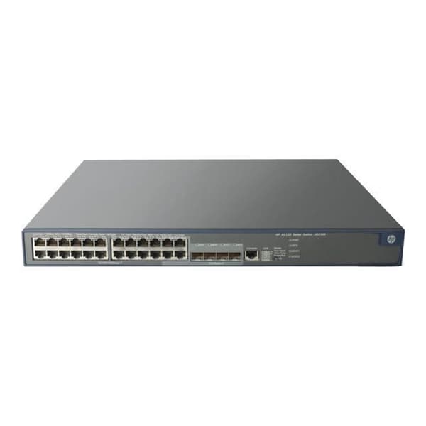 HP 5120-24G-PoE+ EI Switch med 2 interface slots