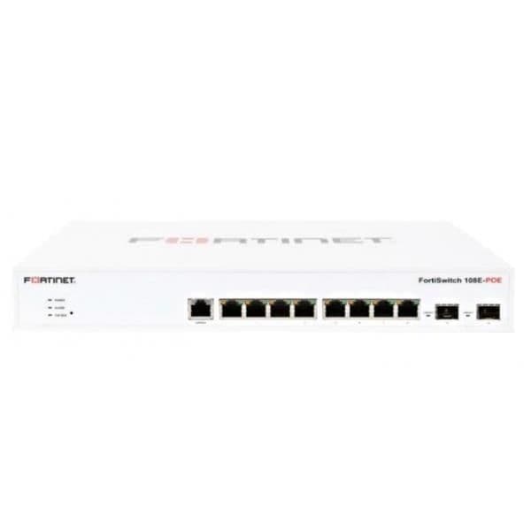 Fortinet FS-108E-POE Switchar- USED