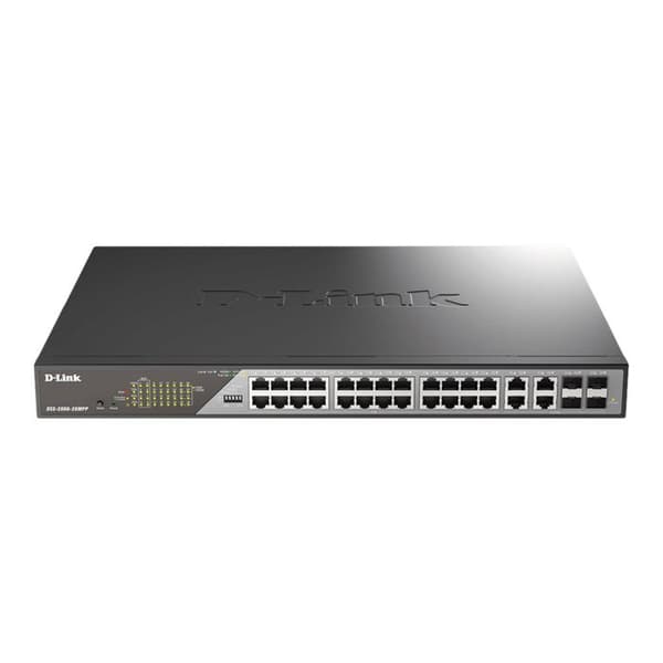 DLINK 24 Gigabit PoE Switch Indgang