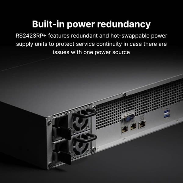 Synology RS2423+ Lagringssystemer