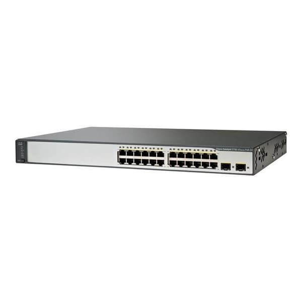 Switch Cisco Catalyst 3750V2-24PS 24 porte- REFURBISHED
