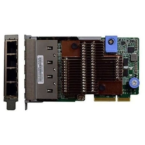 Netværksadapter - LENOVO - ThinkSystem - 10Gb Ethernet x4 - Sort- REFURBISHED
