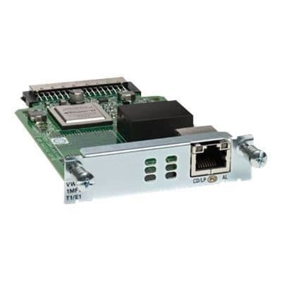 Tredje generations multiflex stemme/netværk T1/E1 interface kort - Cisco VWIC3-1MFT-T1/E1