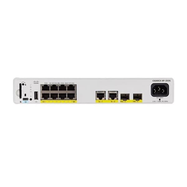 Cisco C9200CX-8UXG-2X-A Kytkimet- REFURBISHED
