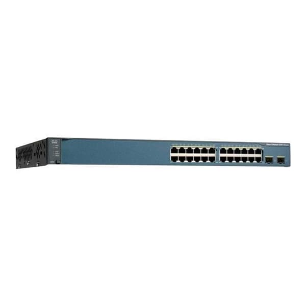 Cisco Catalyst 3560V2-24TS switch - 24 porte - Administreret - Rackmonterbar