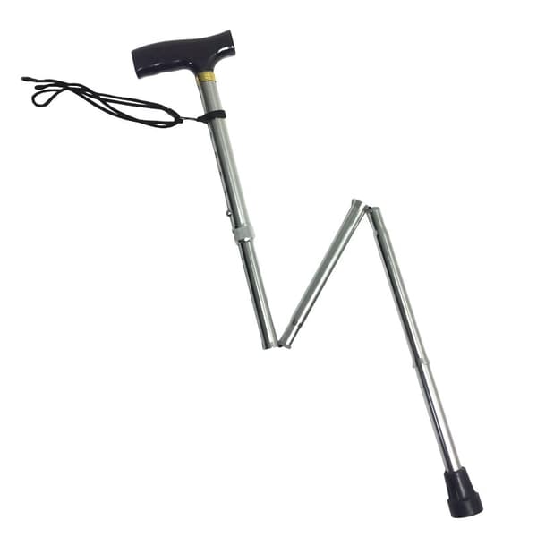 Foldbar stok i aluminium